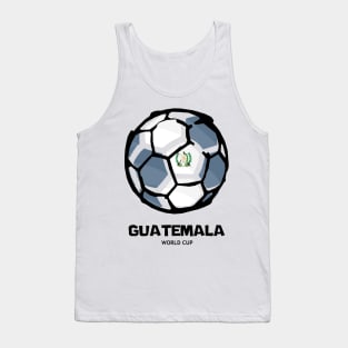 Guatemala Football Country Flag Tank Top